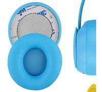 Geekria QuickFit - Almohadillas de Repuesto de Cuero proteico para Auriculares Beat S0lO Pro Wireless (A1881), Almohadillas para Auriculares, Piezas de reparación de Almohadillas (Azul Claro)