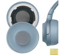 Geekria QuickFit - Almohadillas de repuesto de cuero proteico para auriculares Sony WH-H800, almohadillas para auriculares, almohadillas para auriculares, piezas de reparación (verde menta)