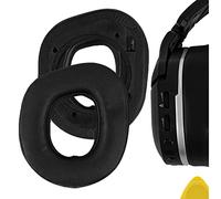 Geekria QuickFit - Almohadillas de repuesto de cuero proteico para auriculares Turtle Beach Stealth 700 Gen 2, almohadillas de reparación de almohadillas para auriculares (negro)