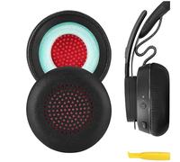 Geekria QuickFit - Almohadillas de Repuesto de Cuero proteico para MPOW HC5, HC6 Almohadillas para Auriculares, Piezas de reparación de Almohadillas para Auriculares (Negro)