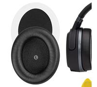 Geekria QuickFit - Almohadillas de repuesto para auriculares Audeze Mobius, almohadillas para auriculares, almohadillas para auriculares, piezas de reparación (negro)