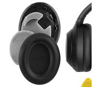Geekria QuickFit - Almohadillas de repuesto para auriculares inalámbricos Sony WH-1000XM4, piezas de reparación (negro)