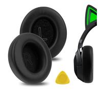 Geekria QuickFit - Almohadillas de repuesto para auriculares Razer Kraken V4/V4X/V4Pro/Kitty V2 Pro, Barracuda/BarracudaX, almohadillas para los oídos (negro)