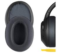 Geekria QuickFit - Almohadillas de repuesto para auriculares Sony WH-XB900N, WH-CH710N, WH-CH720N, WH-RF400, MDR-RF895RK, piezas de reparación (gris)