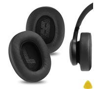 Geekria QuickFit Cuero proteico Reemplazo Almohadillas para JBL Live 500BT Auriculares Almohadillas para los oídos, Piezas de reparación de Almohadillas para los oídos (Negro)