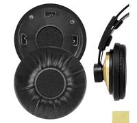 Geekria QuickFit Foam Almohadillas para Auriculares AKG K121, K121S, Repuesto para Auriculares, Almohadillas para Orejas, Fundas para Auriculares, Piezas de reparación (Negro)
