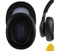 Geekria QuickFit Protein - Almohadillas de Repuesto para Auriculares JBL Live 650 BTNC, Lifestyle E65BTNC, Duet NC, Live 660 NC, Almohadillas para oídos, Piezas de reparación de Vasos (Negro)