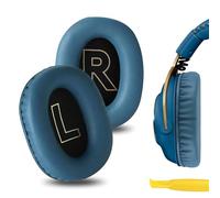 Geekria QuickFit Protein Leather - Almohadillas de Repuesto para Auriculares Logitech G Pro, G Pro X, G Pro X League of Legends Edition, Piezas de reparación de Almohadillas para Orejas (Azul)