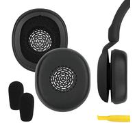 Geekria Reemplazo de Almohadillas para los oídos Compatible con Auriculares con Cable Jabra Evolve 10, Cojines para los oídos, Piezas de Reparación (Negro)