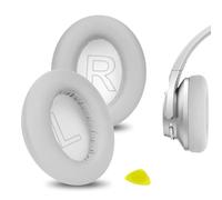 Geekria Reemplazo de Almohadillas para los oídos para Anker Soundcore Life Q20, Q20+, Q20i, Life 2 (No Compatible con Life 2 Neo) Auriculares, Cojines para los oídos, repuestos (Gris)
