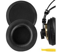 Geekria Repuestos de Almohadillas para oídos para AKG K240/ K240S/ K240MKII/ K241/ K270/ K271/ K271S/ K272/ K52/ K72/ K92/ K242/ K340/ K550/ K551/ K553S, M220 (Negro)