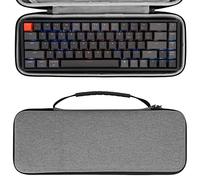 Geekria Shield 65% Estuche Compacto para Teclado, Estuche rígido de Viaje para 68 Teclas, Teclado mecánico portátil Compacto para Juegos Compatible con RK Royal KLUDGE RK68, Teclado Keychron K6