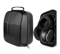 Geekria Shield Case para audífonos de Diadema Grandes, Estuche de Viaje Protector de Carcasa rígida de Repuesto con Almacenamiento de Cable, Compatible con Sennheiser HD599/660S 2, AKG K167 (Negro)