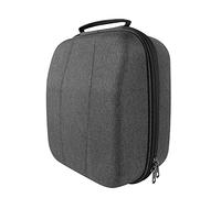 Geekria Shield Case para Auriculares Over-Ear de Tamaño Grande, Funda Protectora de Viaje con Carcasa Rígida de Repuesto, Compatible con Sennheiser HD820, HD800, Pulse Elite (Gris Oscuro)