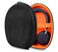 Geekria Shield Estuche Compatible con Jabra Elite45h, Evolve275, Evolve265, Evolve255, Evolve250, Evolve230, Estuche Protector rígido de Repuesto para Viajes con Almacenamiento de Cables (Negro)