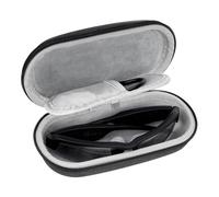 GEEKRIA Shield Estuche para gafas inteligentes compatible con XREAL Air 3, Air 3s, V3, Rokid Max, Razer Anzu, funda rígida protectora de AR, bolsa de viaje de repuesto con almacenamiento de cables