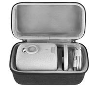 Geekria Shield Funda para Altavoz Compatible con Sony LinkBuds Altavoz, Estuche Rígido Portátil con Almacenamiento de Cable y Anilla de Llavero (Gris Oscuro)