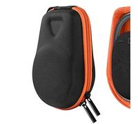 Geekria Shield - Funda para altavoz portátil compatible con JBL Clip 4, funda de repuesto rígida de viaje con almacenamiento de cables (negro)