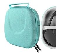 Geekria Shield - Funda para Auriculares Compatible con AirPods MAX, Funda rígida de Repuesto para Viaje con Almacenamiento de Cable (Verde)