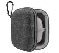 Geekria Shield Funda para Auriculares Compatible con Bose QuietComfort Ultra (2.ª Gen), nuevos Auriculares QC True Wireless, Estuche de Viaje rígido de Repuesto con Clip de mosquetón (Gris Oscuro)