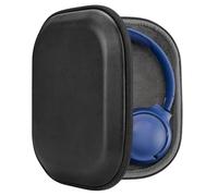 Geekria Shield Funda para Auriculares Compatible con JBL Tune 520BT, Tune 510BT, Tune 660NC, Tune 560BT, Jr 310BT, Bolsa de Viaje rígida de Repuesto con Almacenamiento de Cable (Negro)