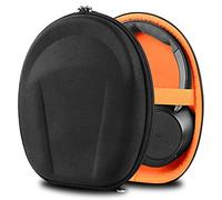 Geekria Shield Funda para Auriculares Compatible con Plantronics HW520, Voyager 4320, Blackwire C5220, Bolsa de Viaje rígida Protectora con Almacenamiento de Accesorios (Negro)
