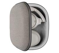 Geekria Shield - Funda para auriculares compatible con Sony WH-XB910N, WH-XB900N, MDR-1000X, bolsa de transporte rígida de repuesto con almacenamiento de cable (marrón claro)