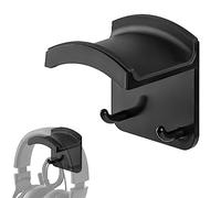 GEEKRIA Soporte de Gancho para Auriculares para Juegos, Soporte de Pared para Auriculares, Soporte para Auriculares Compatible con Bose, Sony, Sennheiser, ATH, AKG, JBL, Beats (Negro)