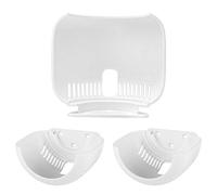 GEEKRIA Soporte de Pared Compatible Solo con WiFi, Estante de Soporte ABS Que Ahorra Espacio, el Soporte de Pared más Simple para gestión de Cables (Paquete de 3)