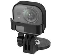 GEEKRIA Soporte magnético compatible con cámara de acción Insta360 GO Ultra, soportes estabilizadores de escritorio, mango ajustable, adecuado para escritorio, exterior, fotografía de coche (negro)