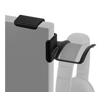 GEEKRIA Soporte para Auriculares con Pinza para Monitor, Colgador de Headset para Gaming Montado en Pantalla, Compatible con Sennheiser, Bose, Beats, Razer, HyperX, Sony (Negro)