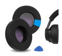 GEEKRIA Sport Almohadillas de Repuesto de Gel refrigerante para Auriculares Plantronics BackBeat Pro, Almohadillas para Auriculares, Piezas de reparación de Cubiertas para Auriculares (Negro)