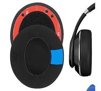 Geekria Sport - Almohadillas de repuesto para auriculares Beats Studio 2 (B0501), almohadillas para auriculares,piezas de reparación de la cubierta de las copas para los oídos (negro)