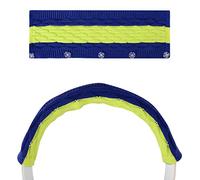 Geekria Suéter de Tejer Diadema para Auriculares, Compatible con Solo Pro, Solo3, Solo2, Cubierta de Tela elástica para la Diadema/cómoda Funda Protectora (Pop Indigo)