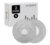 GEEKRIA Sweater Cover for HD228, HD218, HD219, HD229, HD220, Momentum Over-Ear, Urbanite Headphones/Stretchable Knit Fabric Earcup Protectors/Fits 1.57"-3.14" Headset Earpads (Grey)