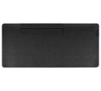 GEEKRIA Tapete de escritorio de cuero vegano con cubierta antipolvo, antideslizante, impermeable, almohadilla para teclado de computadora para oficina, hogar, escritura, juegos, protector de