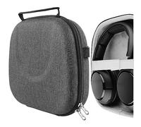 Geekria UltraShell Funda Compatible con Arctis Pro, Arctis 7, Arctis 5, Arctis 3, Arctis 1 Auriculares,Repuesto de Carcasa rígida de Viaje Bolsa de Transporte con Almacenamiento de Cable(Gris Oscuro)