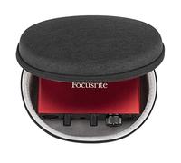 Geekria UltraShell - Funda rígida compatible con Focusrite Scarlett S0lO de 3ª generación, interfaces de audio, bolsa de transporte de viaje con almacenamiento de cables (gris)