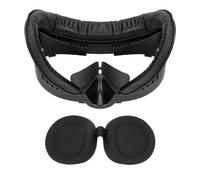 Geekria VR Interfaz Facial y Almohadilla para Cubierta Facial Compatible con Meta Quest 3,Juego de Accesorios con Almohadilla Nasal Ligera antifugas y Protector de Lente,diseño de circulación de Aire