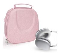 GeekriaNOVAShieldEstuche para auriculares,compatibleconAirPods Max Estuche para auriculares,estuche rígidode repuesto para viaje con espacio para estuche inteligente yalmacenamiento deaccesorios(rosa)