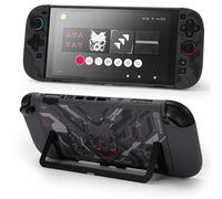 GeekShare Carcasa protectora compatible con Switch 2, funda acoplable compatible con Switch 2, diseño antiarañazos y de absorción de golpes, Cyborg Mech