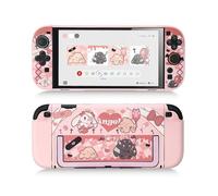 GeekShare Slim Protective Case Compatible with Switch 2 (2025), Anti-Scratche and Shock-Absorption Dockable Hard Shell for Switch 2 Game Console - Gothic Bunny