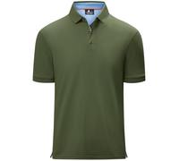 geeksport Polos Hombre Manga Corta Tenis Regular Fit Camiseta Hombre Deporte Secado Rápido Transpirable Polo Verano Al Aire Libre Golf Polos