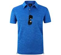 geeksport Polos Hombre Manga Corta Tenis Regular Fit Camiseta Hombre Deporte Secado Rápido Transpirable Polo Verano Al Aire Libre Golf Polos