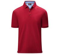 geeksport Polos Hombre Manga Corta Tenis Regular Fit Camiseta Hombre Deporte Secado Rápido Transpirable Polo Verano Al Aire Libre Golf Polos