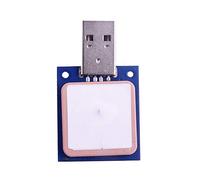 Geekstory Módulo GPS USB antena compatible con GPS + GLONASS Beidou Flash integrado para Arduino Pixhawk IPEX, mejor que VK-162