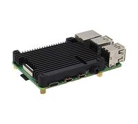 Geekworm Raspberry Pi 4 11mm Embedded Heatsink (P165-B), Raspberry Pi 4B Heatsink/Radiator for Raspberry Pi 4 Model B & Pi 4 Expansion Board Support POE Extension