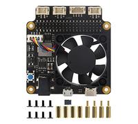 Geekworm X735 V3.0 Power Management Board for Raspberry Pi 4B/3B+/3B