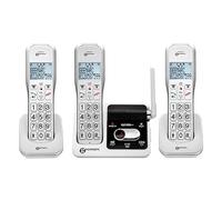 Geemarc Amplidect 595 U.L.E Trio - Pack de 3 Teléfonos Inalámbricos con Función SOS y Teclas Grandes para Personas Mayores - Pérdida Auditiva Moderada o Severa
