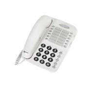 Geemarc CL1100 - Teléfono Amplificado con Cable con memorias de un Solo Toque y Control de Tono y Volumen, Compatible con audífonos, pérdida auditiva Baja a Media, versión del Reino Unido